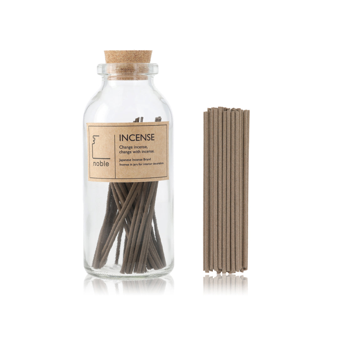 ひのきのお香｜爽やかな夏の香り｜noble – noble｜インテリアになる瓶