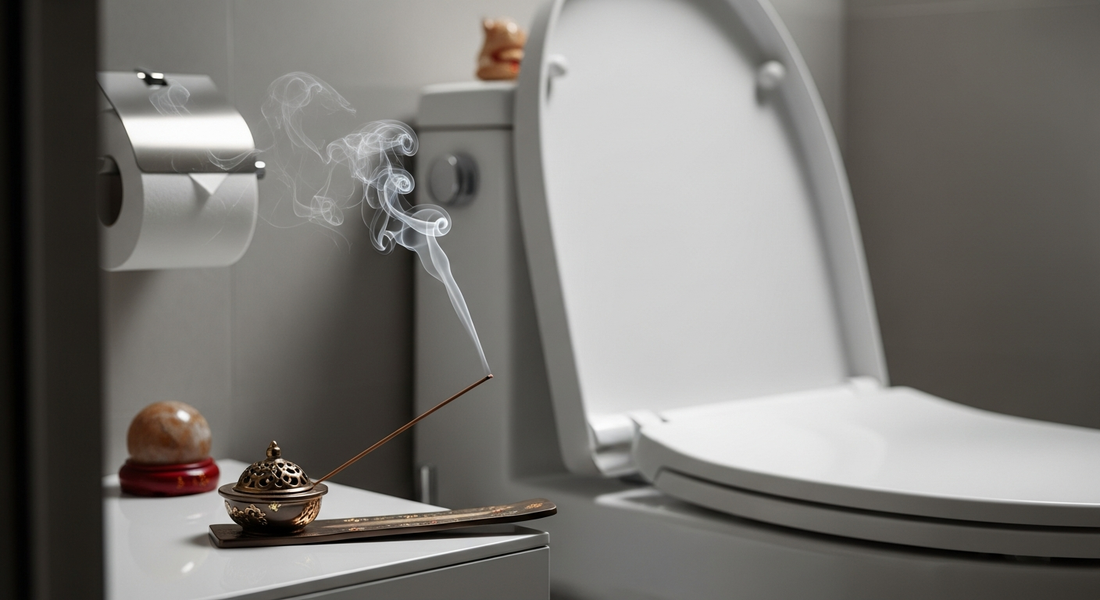 トイレにお香を置くだけで運気アップ！？消臭効果と正しい使い方を徹底解説