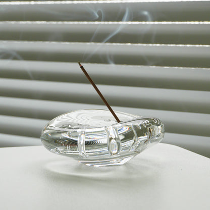 Glass Incense Holder ガラスのお香立て