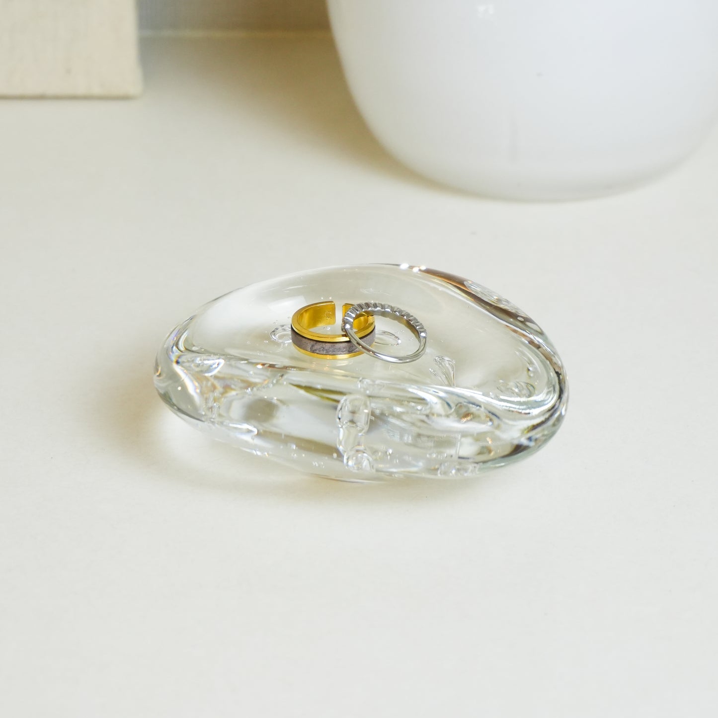 Glass Incense Holder ガラスのお香立て