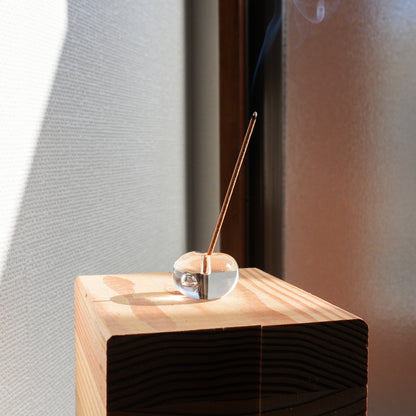Glass Incense Holder mini ガラスのお香立て