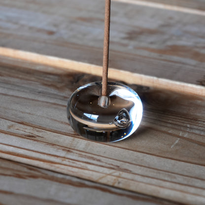 Glass Incense Holder mini ガラスのお香立て
