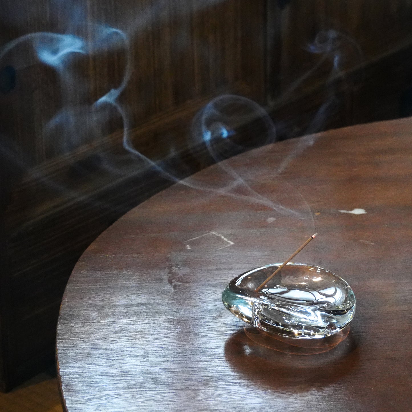 Glass Incense Holder ガラスのお香立て