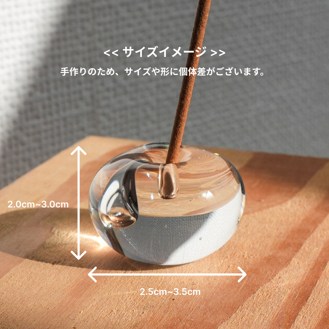 Glass Incense Holder mini ガラスのお香立て – noble｜Japanese